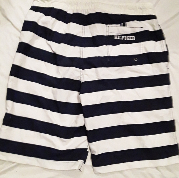 Tommy Hilfiger Unisex Swim Trunk Type Board Shorts - Picture 3 of 16
